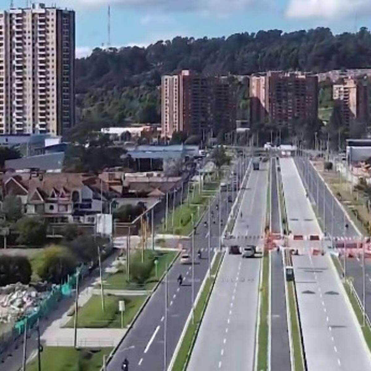 Habilitan tramo final de la extensión de la Avenida Boyacá en el norte de Bogotá