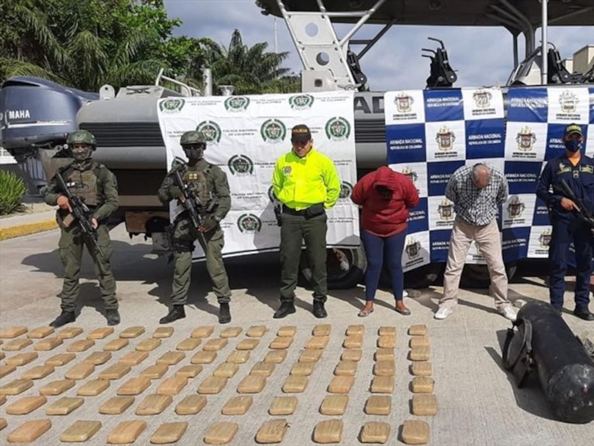 Cae cargamento de coca y marihuana en Santa Marta