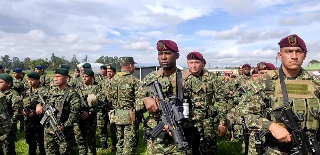 Más soldados llegaron al Cauca para apoyar la recuperación del Cañón del Micay, Argelia y Huisitó. Foto: W Radio.
