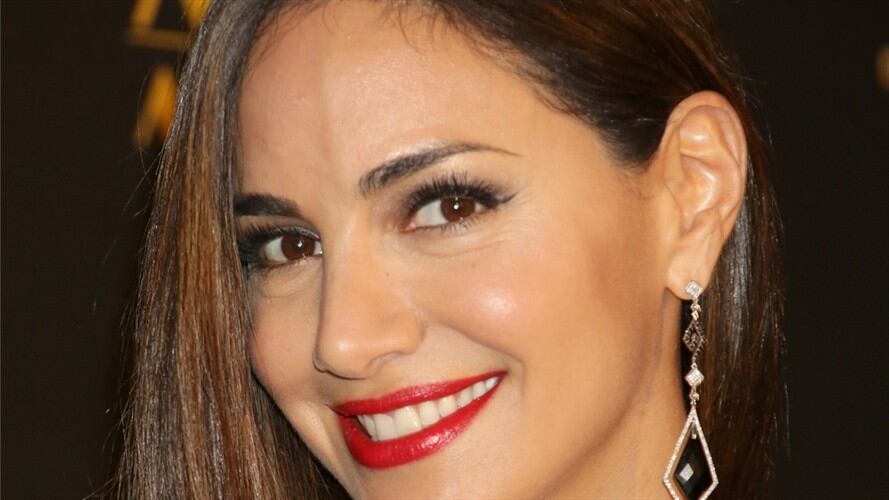 Valerie Domínguez deslumbró con su cuerpazo en ropa interior blanca . Foto: Oliver Walker/Getty Images