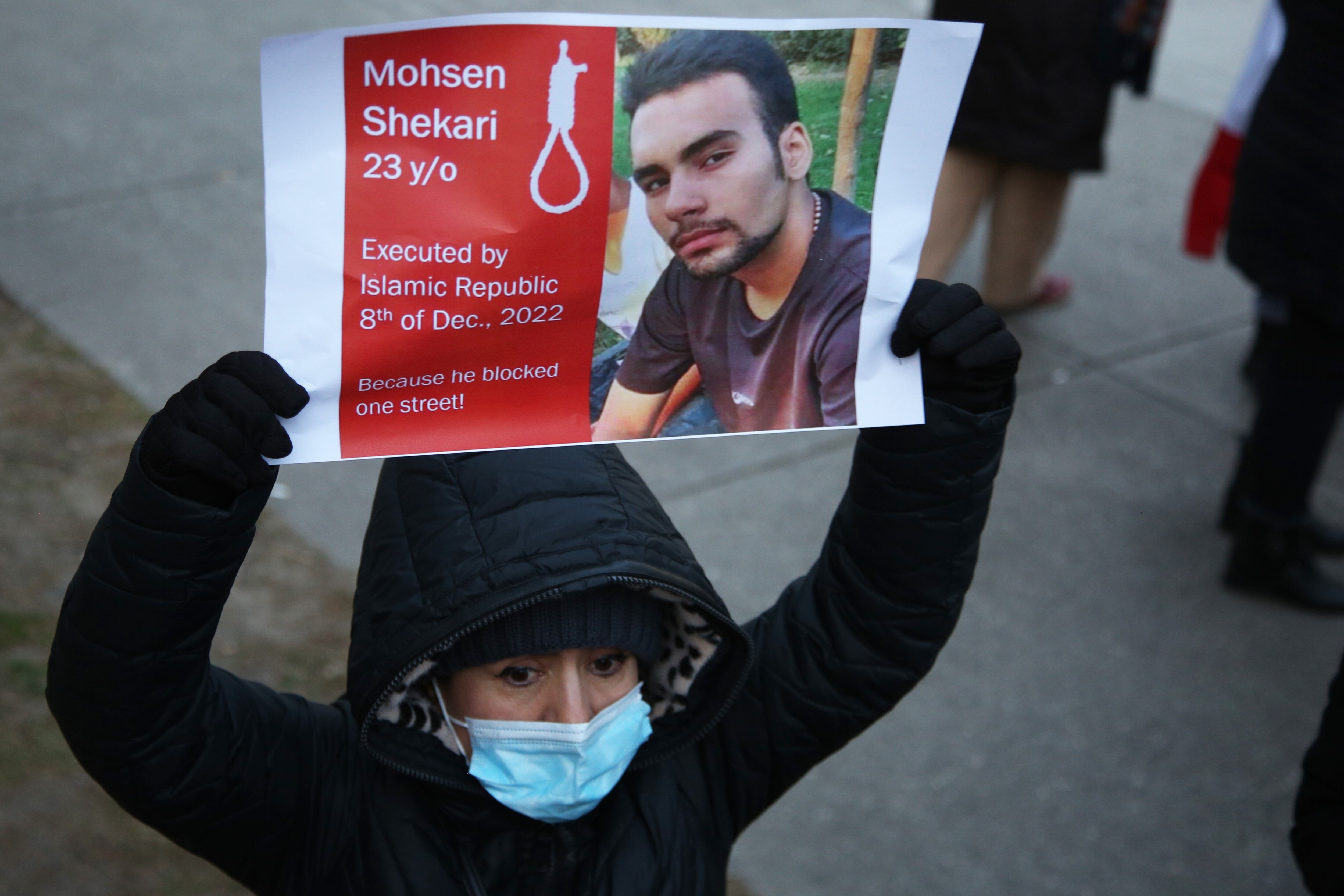 Protestas contra el régimen islámico iraní tras la muerte de la joven Kurda Mahsa Amini, a manos de la Policía de Moralidad de Irán por usar 'inadecuadamente' su hiyab.