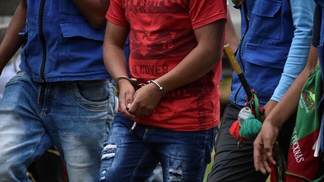 La capacidad para albergar capturados es de 50 personas y en estos momentos albergan 100. Foto: Getty Images