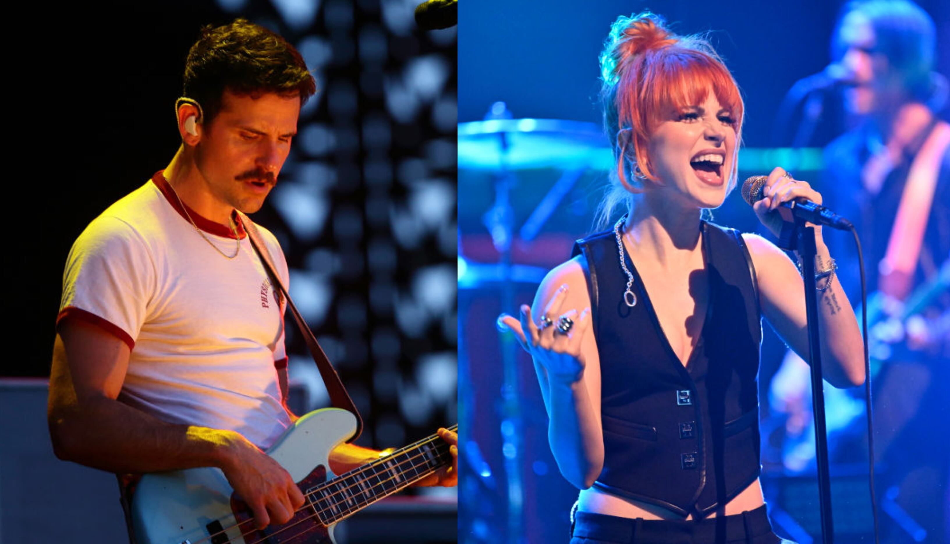 Kings of Leon y Paramore. Fotos: GettyImages