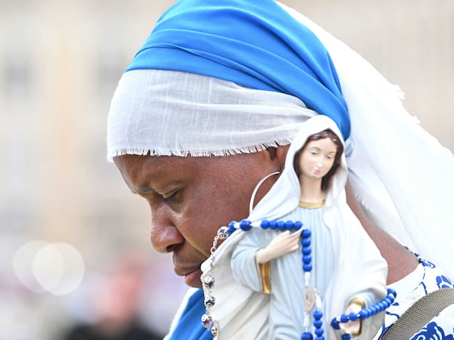 Referencia de la mujer en la iglesia católica. Foto: STEFANO RELLANDINI/AFP via Getty Images.