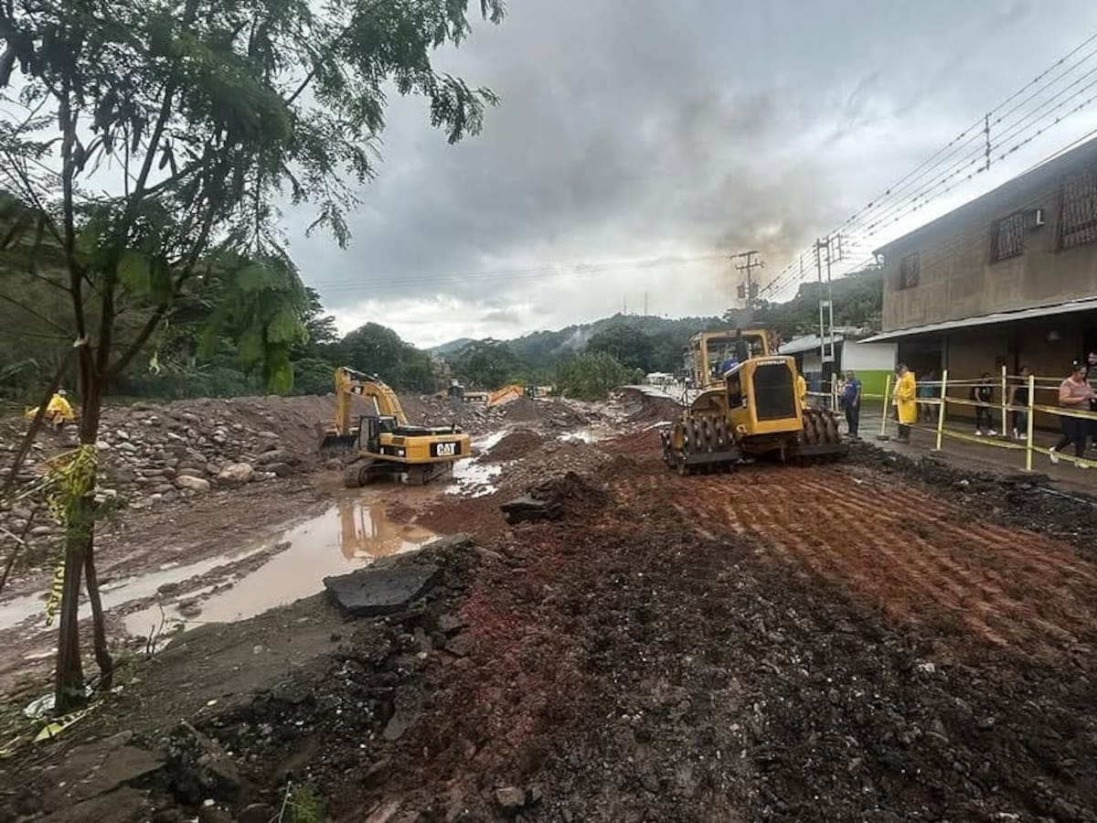 Lluvias han afectado las vías que comunican a Colombia con Venezuela, en el estado Táchira