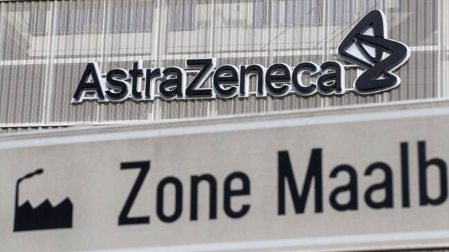 Fábrica de AstraZeneca en Bruselas. Foto: Getty Images