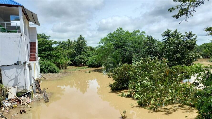 Emergencia en el sur de Córdoba: cerca de 200 familias estarían damnificadas. Foto: cortesía.