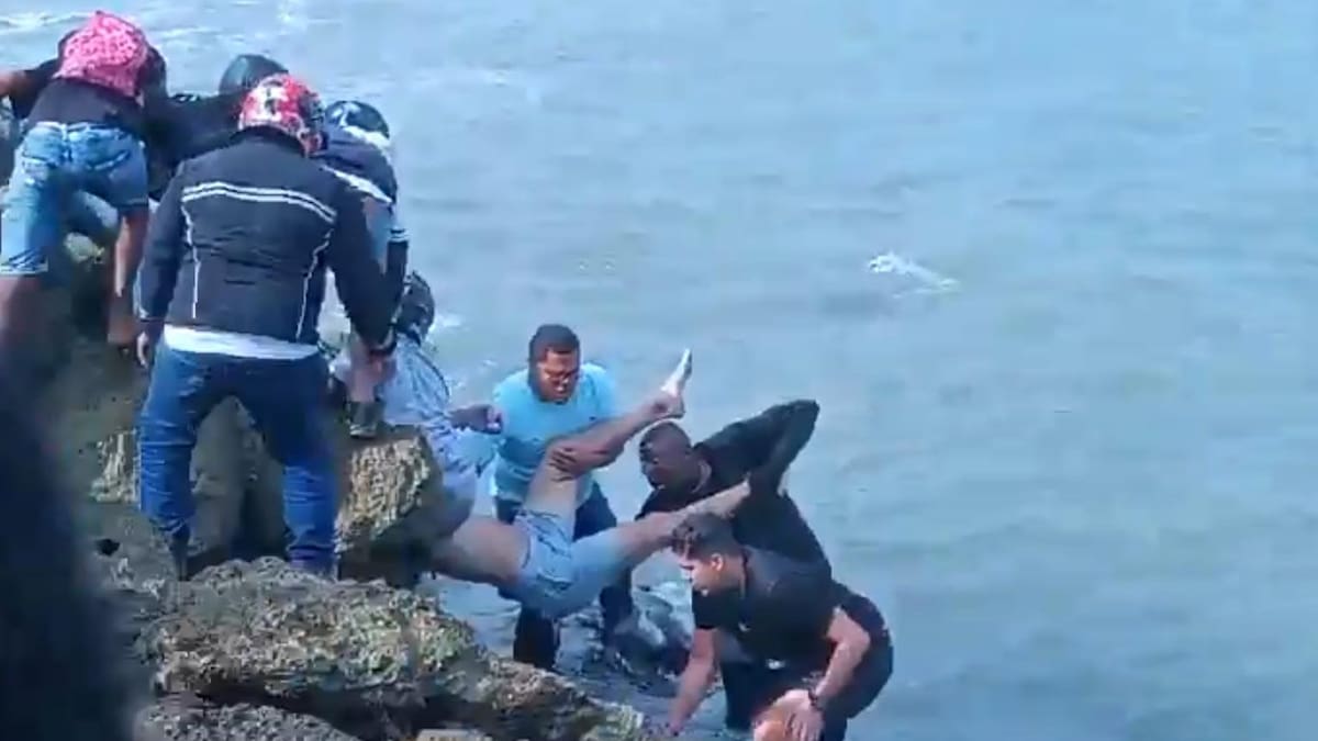 En Cartagena, turista estadounidense se lanzó al mar bajo, al parecer, efectos de la droga