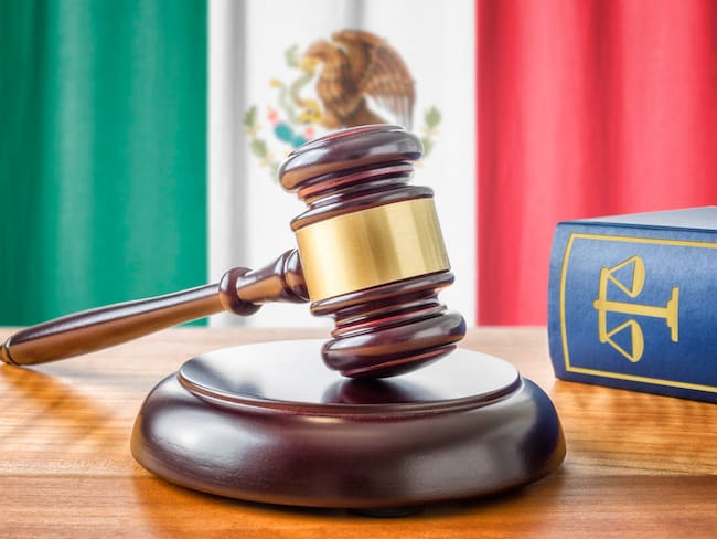 A gavel and a law book - Mexico