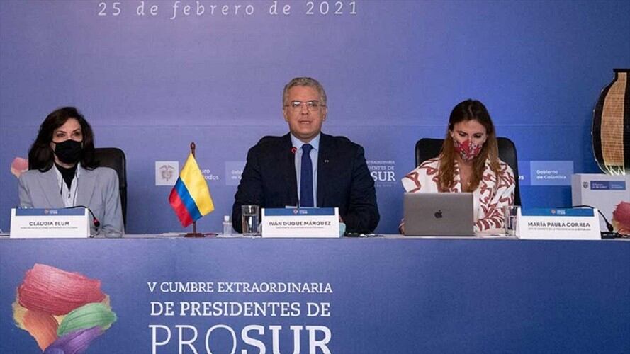 El presidente Iván Duque le hizo un llamado a la Organización Panamericana de la Salud para que especifique cómo será la distribución de las vacunas del mecanismo COVAX. Foto: Presidencia de la República