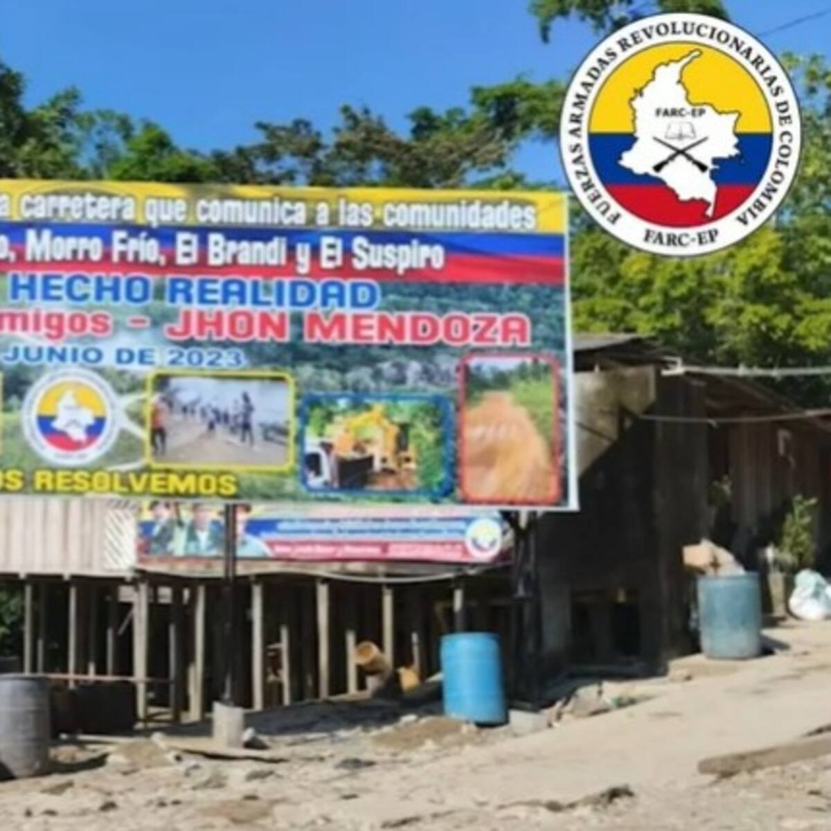 Descaro: disidencias Farc y ELN están inaugurando carreteras en Norte de Santander