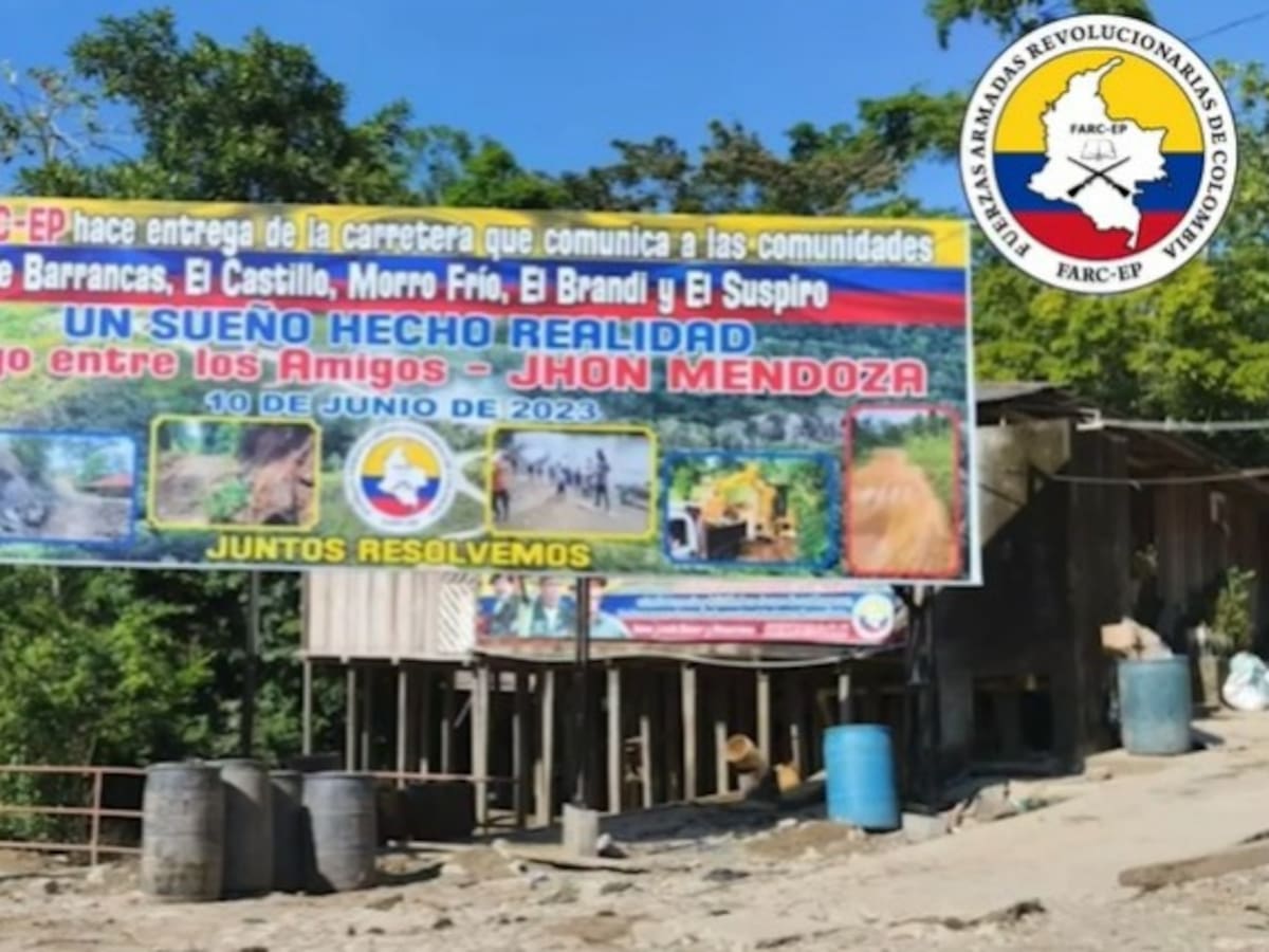 Descaro: disidencias Farc y ELN están inaugurando carreteras en Norte de Santander