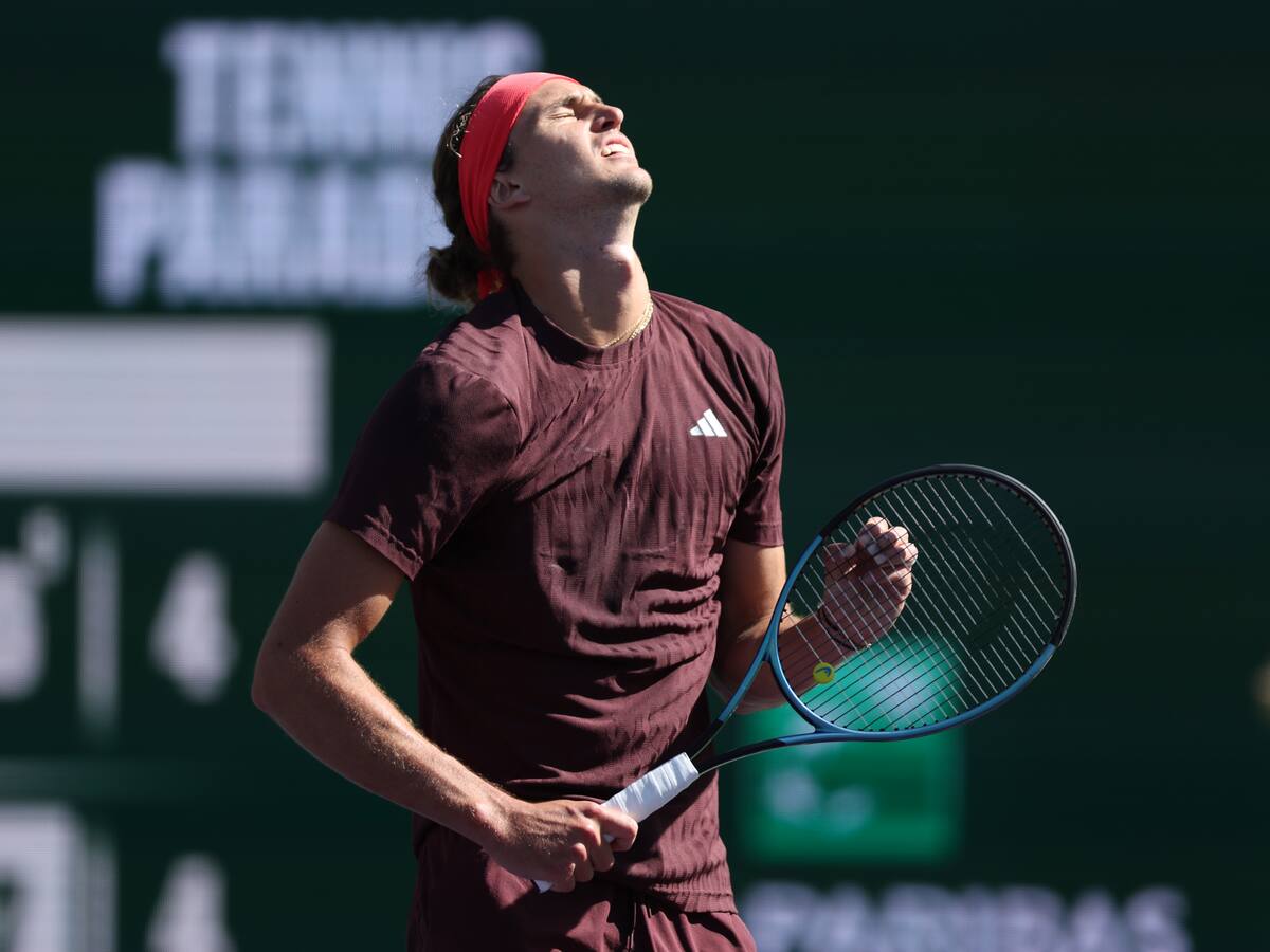 Zverev cayó ante Griekspoor en la segunda ronda de Indian Wells