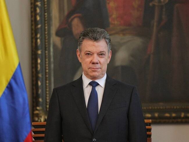 Juan Manuel Santos. Foto: Colprensa