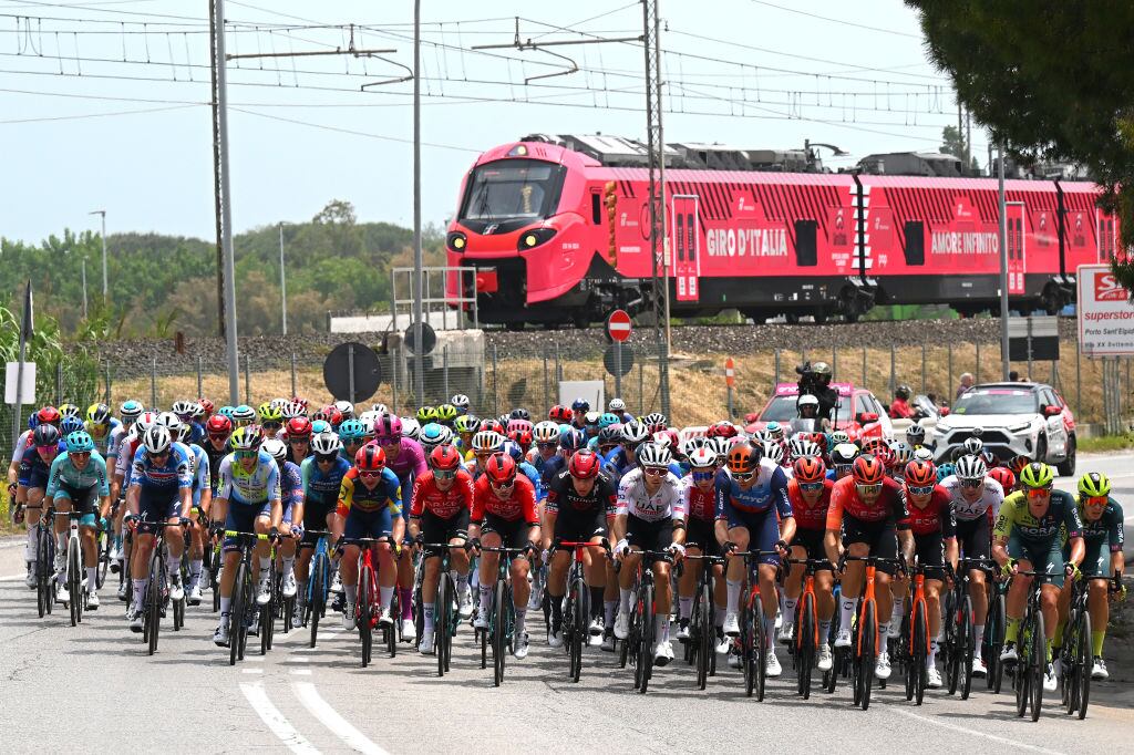 Giro de Italia 2024. Foto: Getty Images.