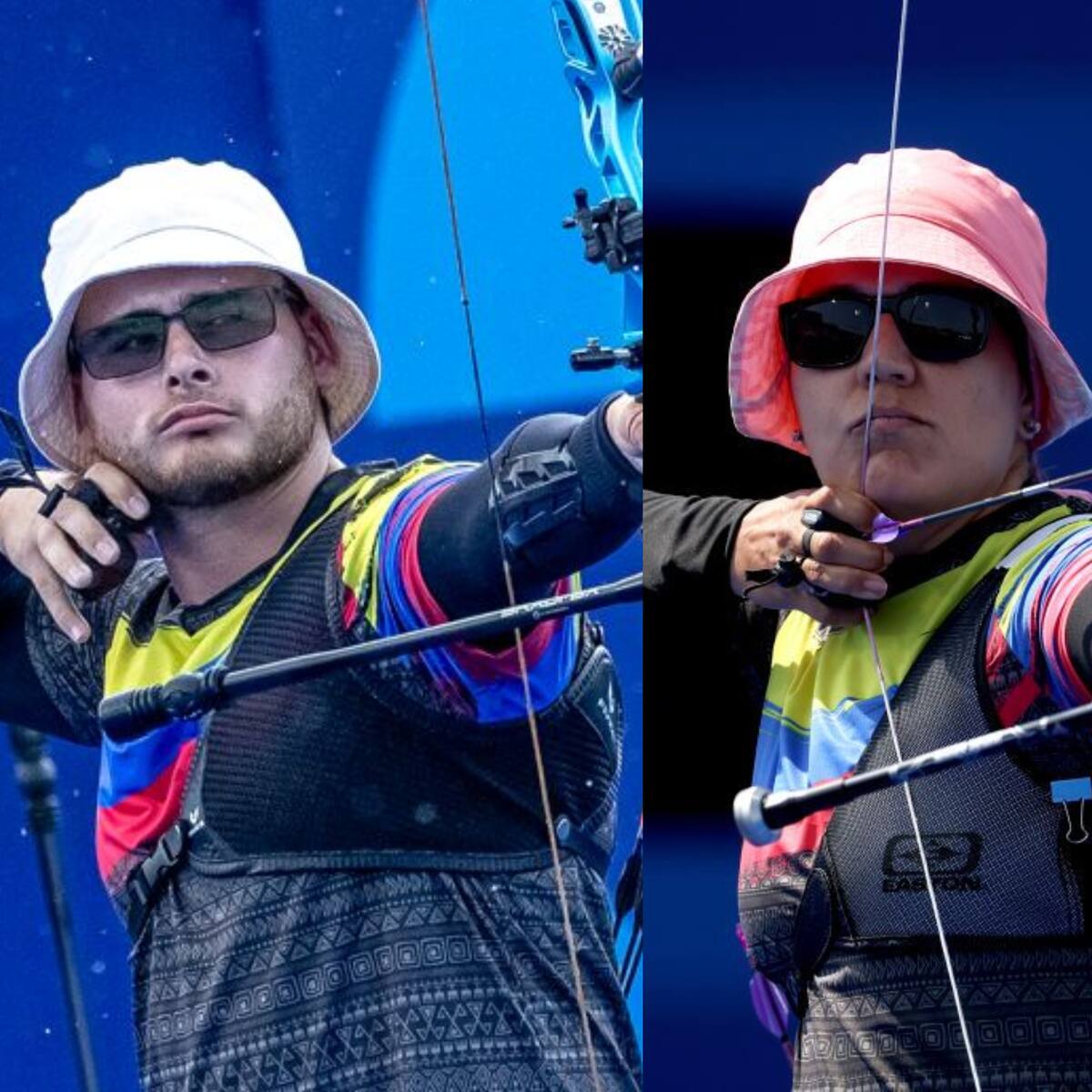 Santiago Arcila y Ana María Rendón cayeron contra Alemania en tiro con arco mixto
