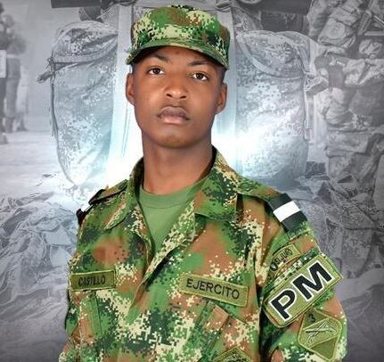 Soldado Cristian José Castillo Guevara, Foto: Ejército Nacional
