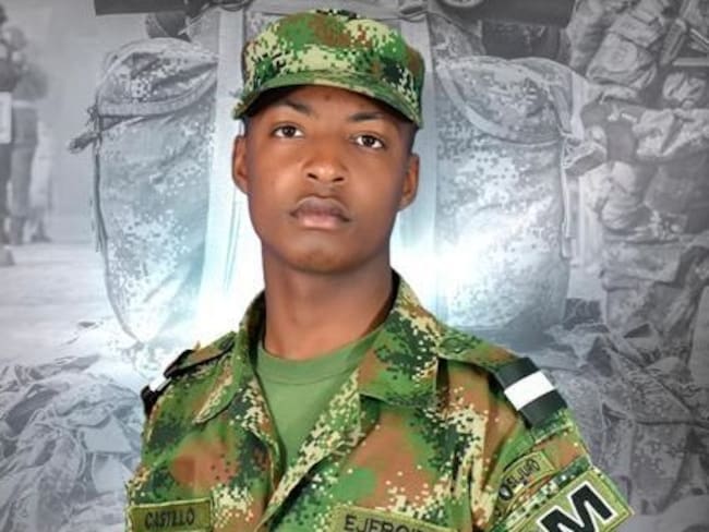 Soldado Cristian José Castillo Guevara, Foto: Ejército Nacional