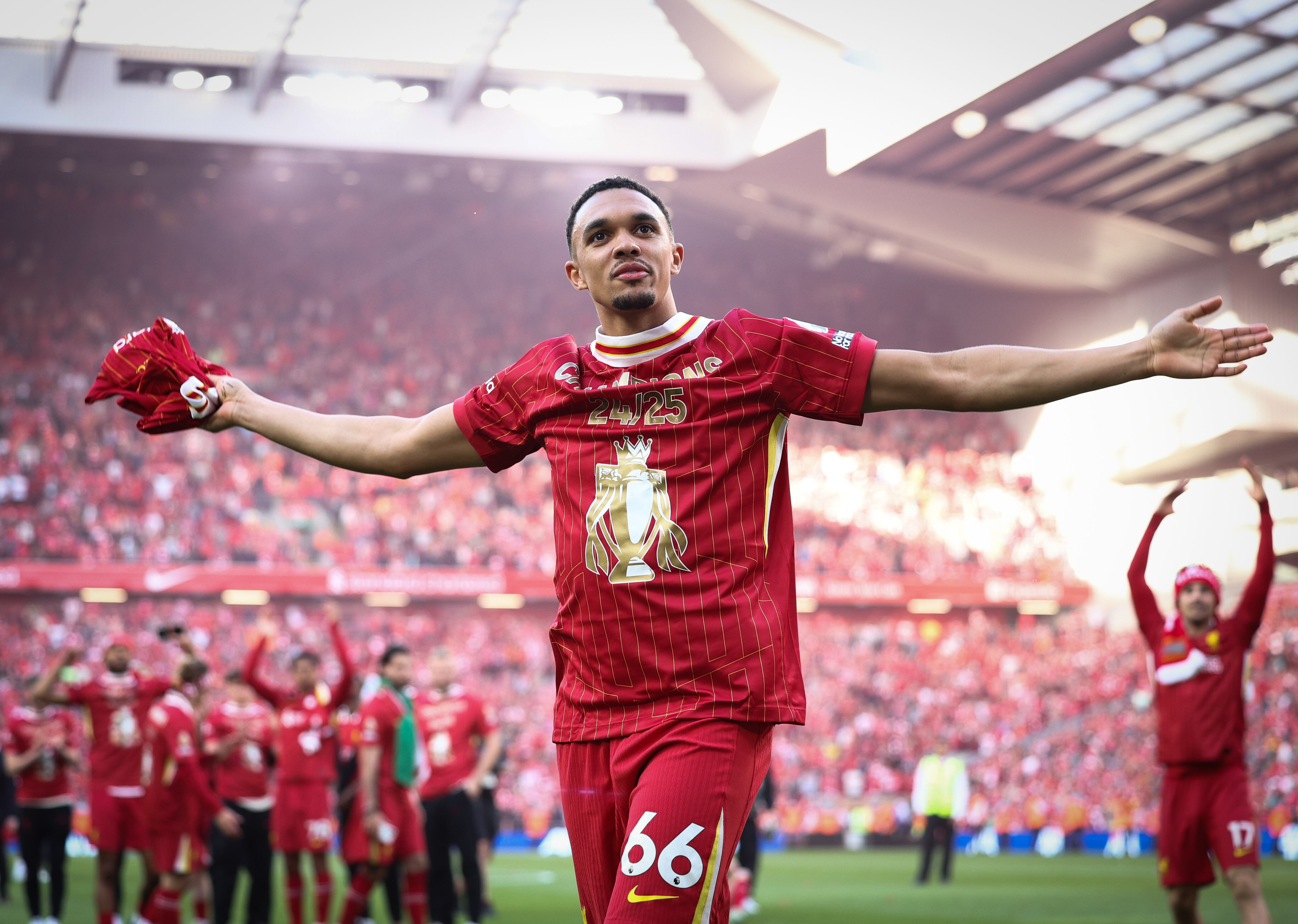 Trent Alexander-Arnold. Foto:EFE/EPA/ADAM.