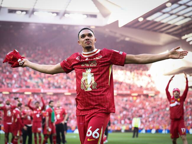 Trent Alexander-Arnold. Foto:EFE/EPA/ADAM.