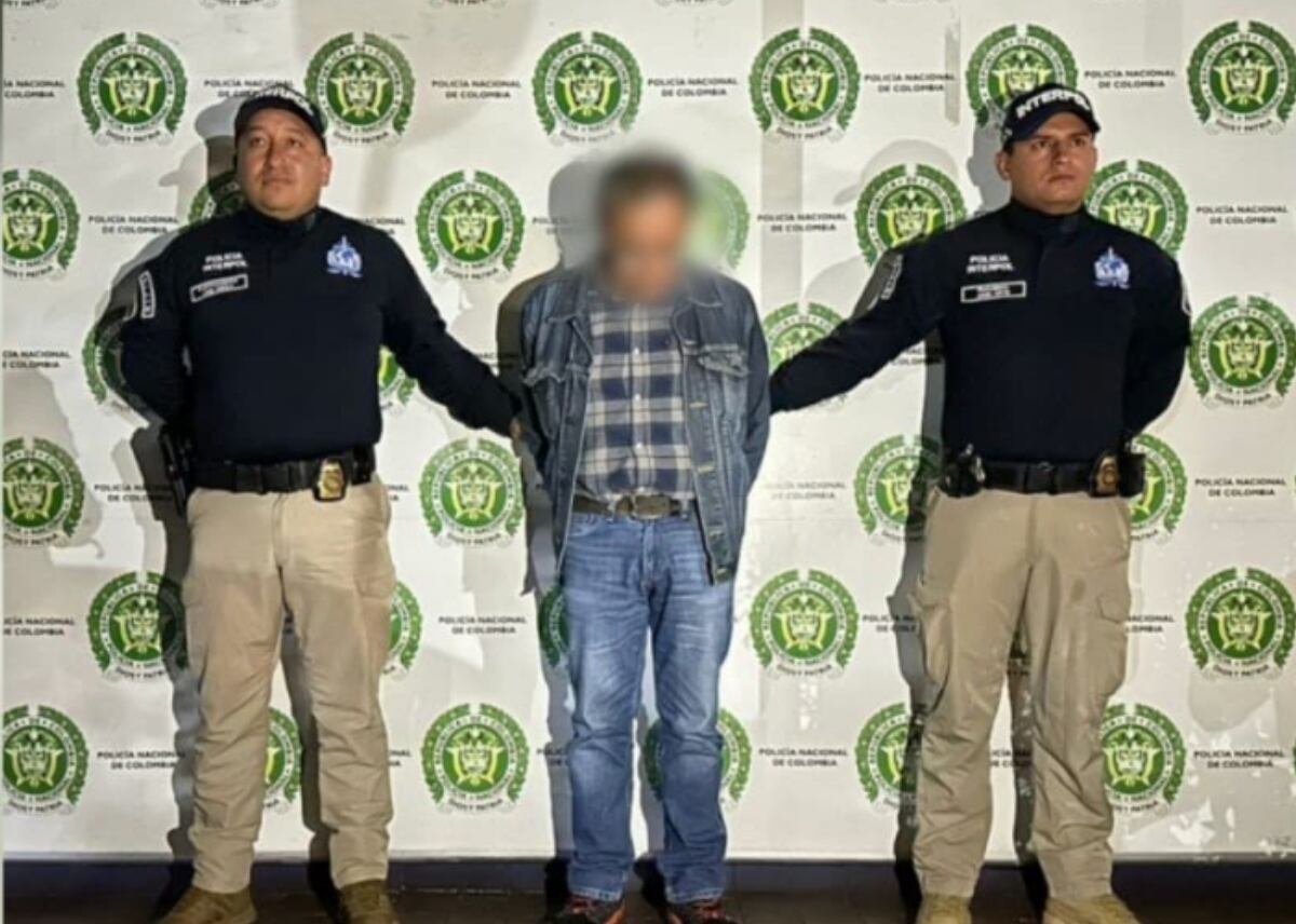 Captura del 'Monstruo del Tequendama' | Foto: Dijín