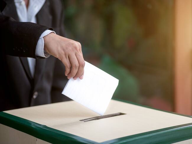 Imagen de referencia de voto en blanco. Foto: Getty Images