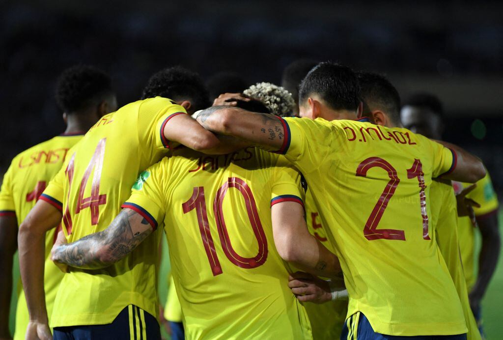 Selección Colombia. Foto: YURI CORTEZ/AFP via Getty Images.