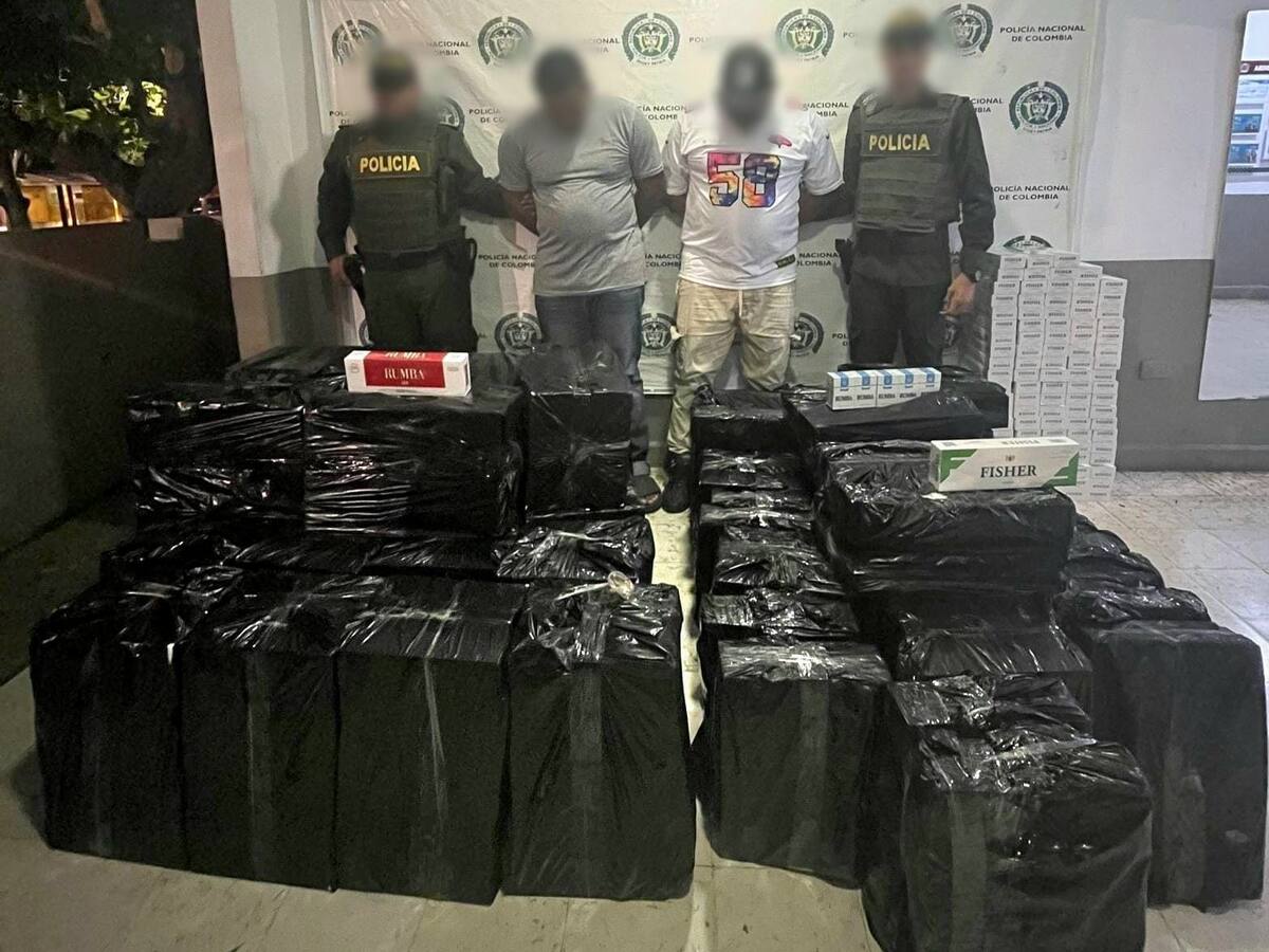 Incautan más de 13.000 cajetillas de cigarrillo de contrabando en Buenavista, Córdoba