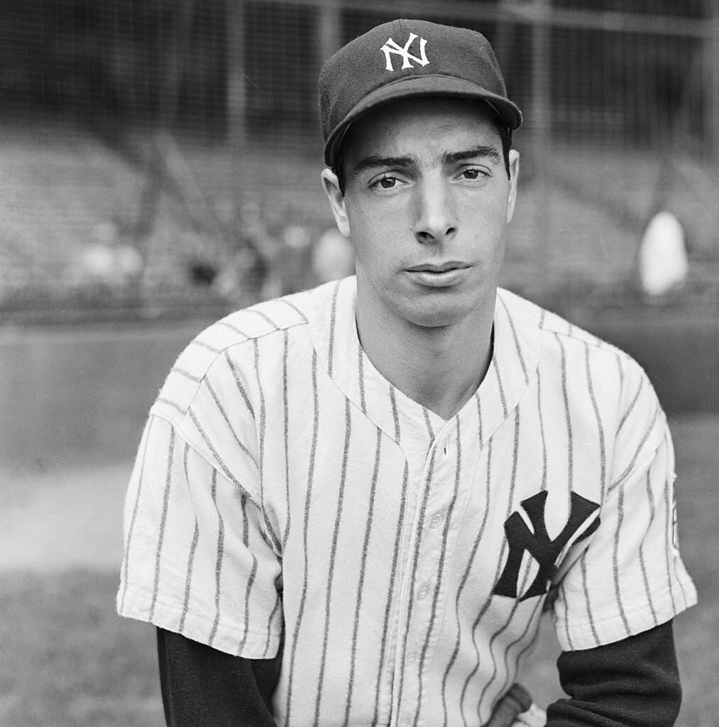 La leyenda del beisbol estadounidense, Joe DiMaggio. Foto: Getty Images.