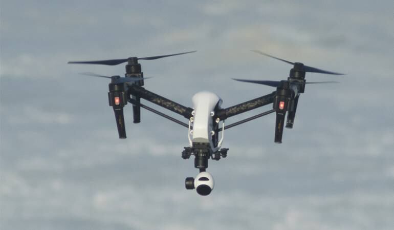 Imagen de un dron. Foto: Suministrada.