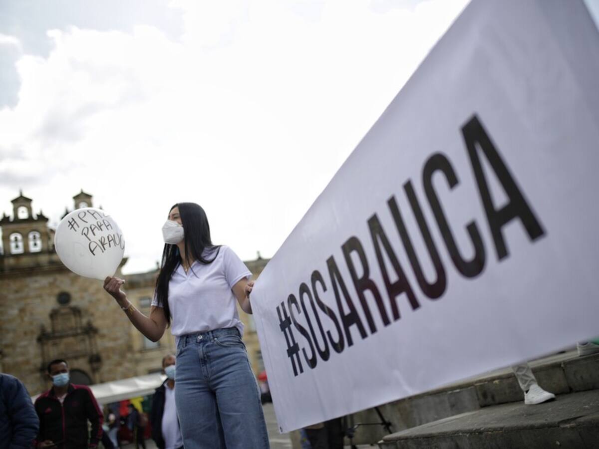 Crisis en Arauca: el levantamiento de los cuerpos es realizado por los mismos familiares