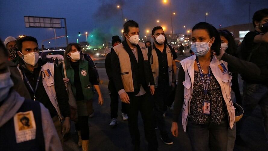 La CIDH presentó su informe sobre las observaciones y recomendaciones de su visita a Colombia. Foto: Colprensa - Camila Díaz