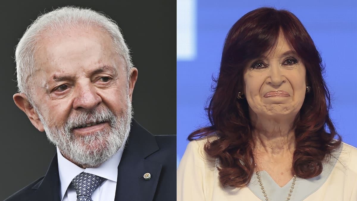 Lula da Silva llegó al apartamento de Cristina Fernández donde cumple su condena en Buenos Aires