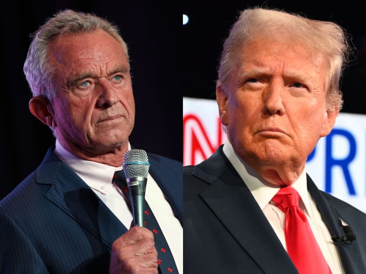 Biden ordenó dotar de dispositivo de seguridad a Kennedy Jr. y reforzar el de Donald Trump