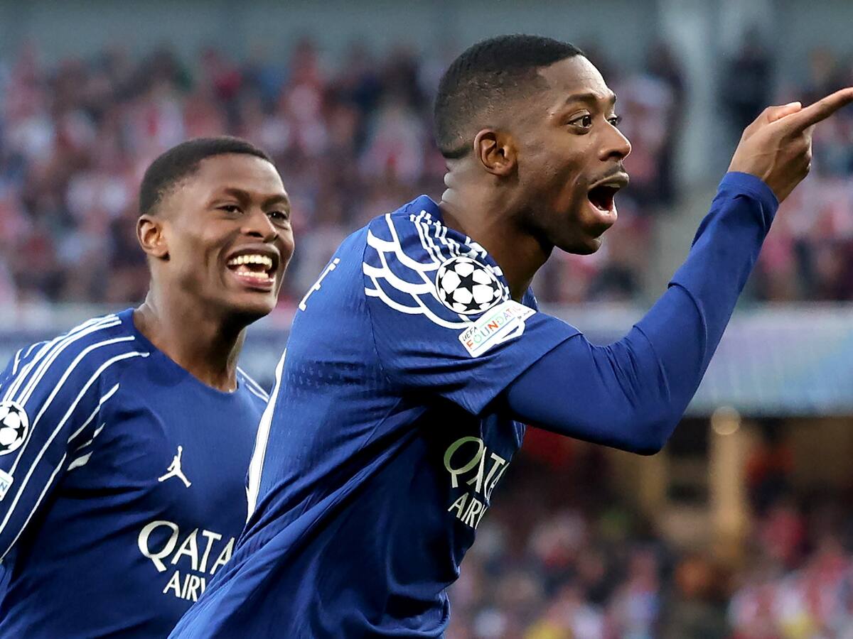 Video: así fue el zurdazo de Dembélé para la victoria 1-0 del PSG en semifinales de Champions