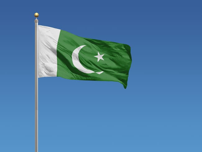 Bandera de Pakistán, imagen de referencia. FOTO: Getty Images