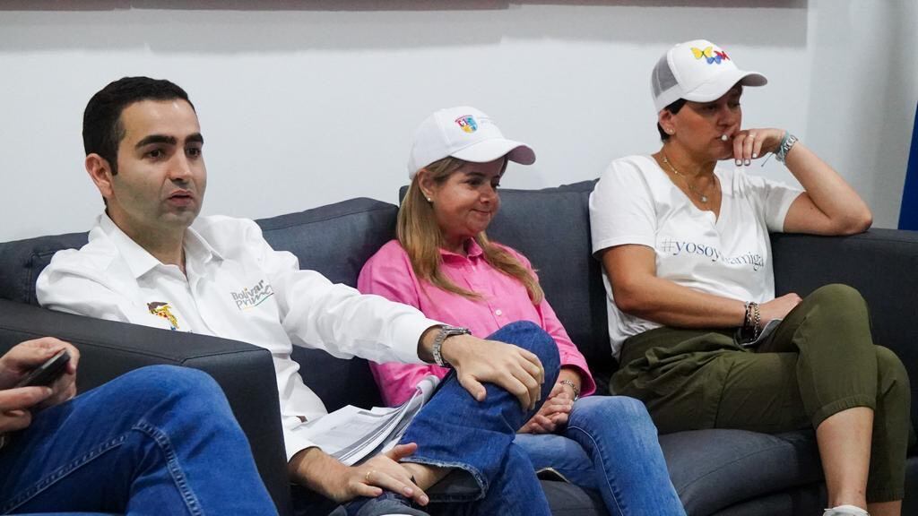 Gobierno llega a Cartagena para atender emergencia por inundaciones en Cartagena.Foto: Ministerio del Interior