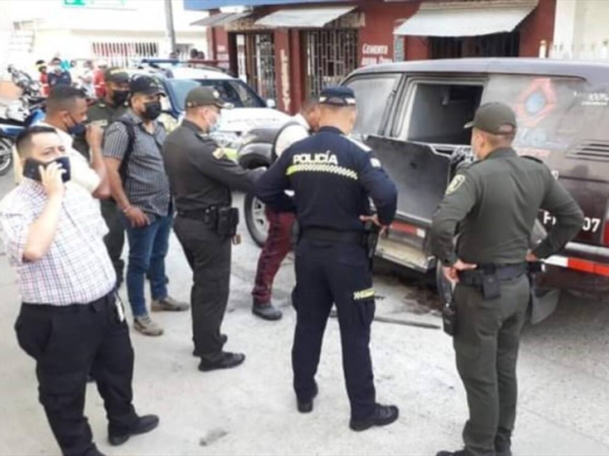 Roban carro de valores en el sur de Cartagena