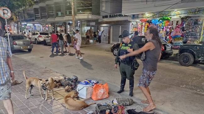 Animales en El Rodadero/ Adriana Pabón