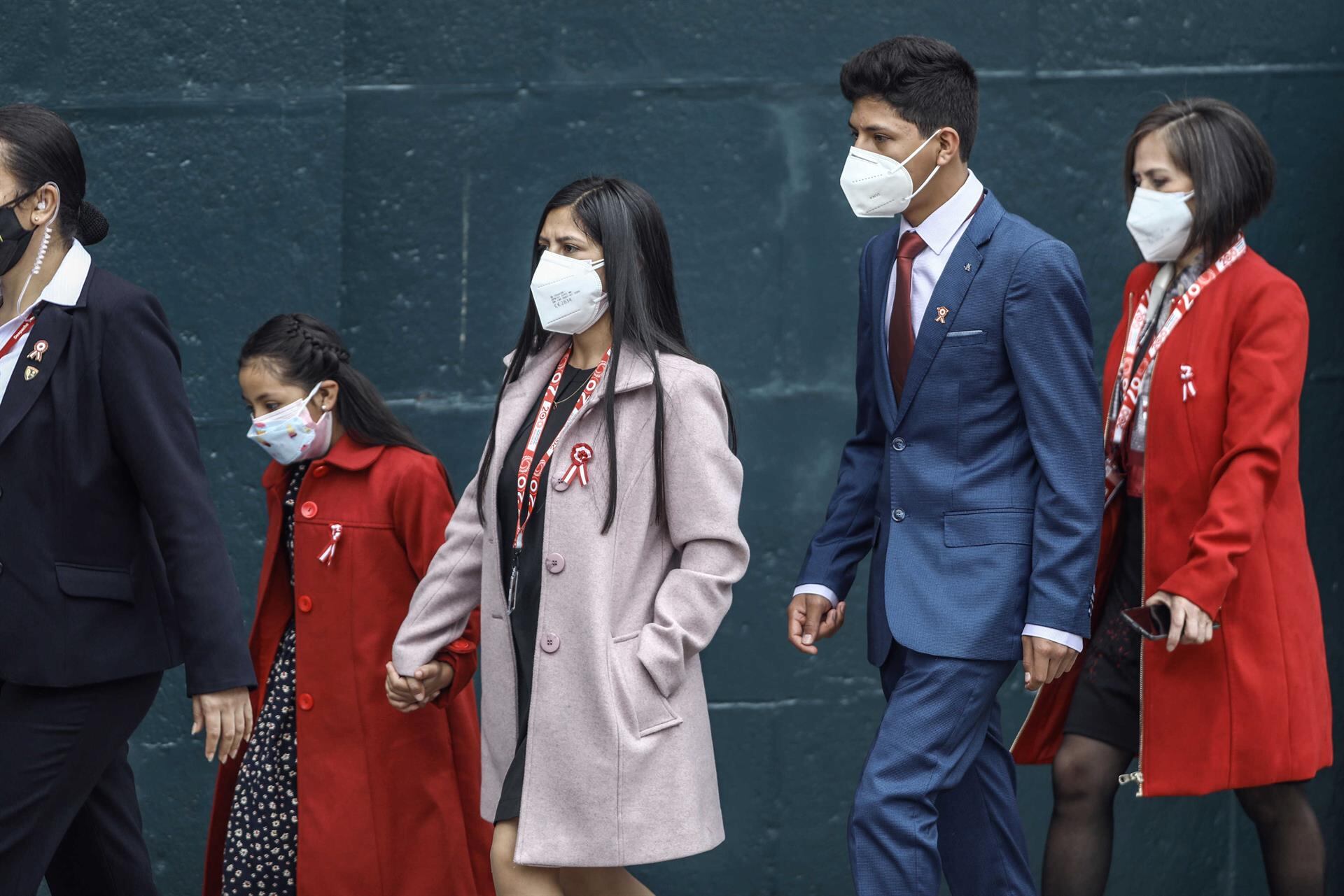 Yenifer Paredes, cuñada de Pedro Castillo. Foto: EFE