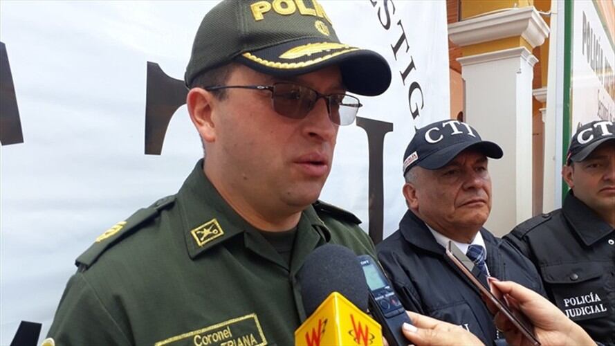 "Se inició una investigación por parte de expertos en temas aéreos", dice el coronel Triana.. Foto: