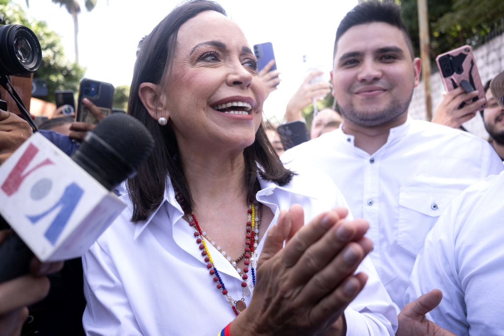 María Corina Machado. Foto: Getty Images.