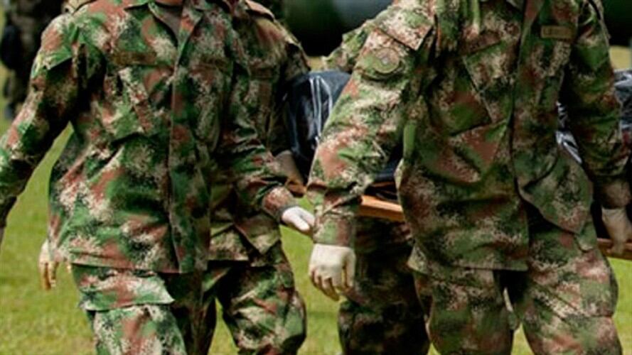 Militares heridos . Foto: