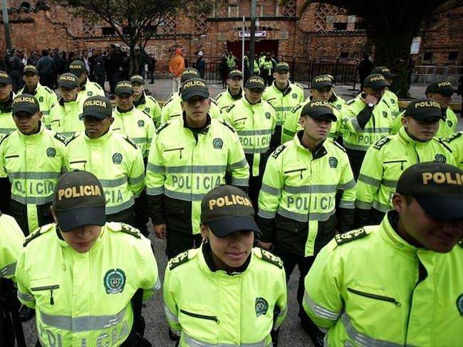 El Ministerio de Defensa destinó cerca de 1.500 hombres de la Policía para la capital del país / imagen de referencia. Foto: Colprensa