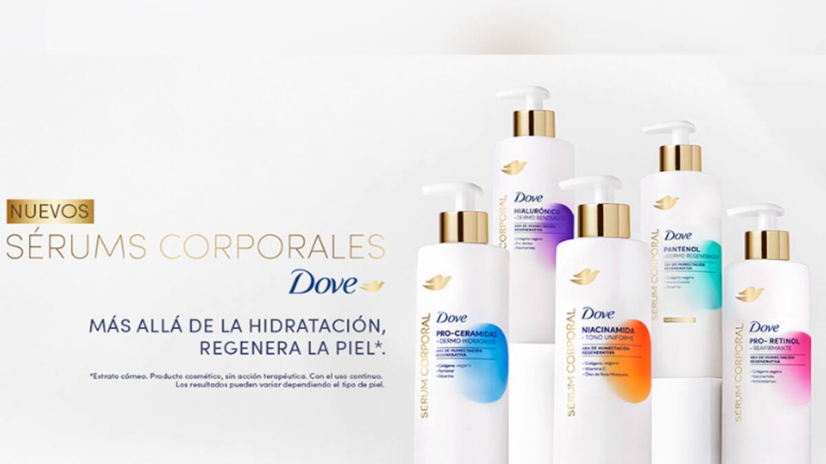 Dove innova con sérums corporales de alta potencia para transformar el cuidado de la piel