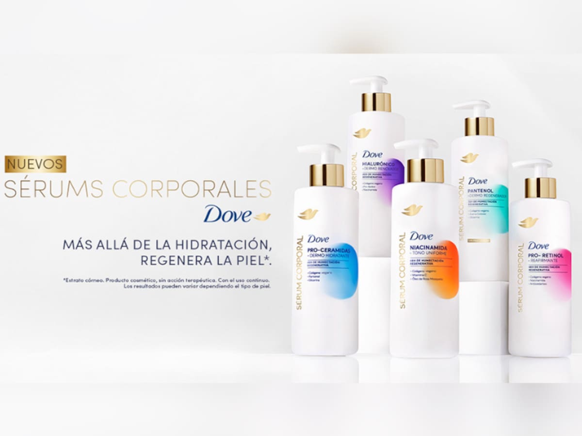 Dove innova con sérums corporales de alta potencia para transformar el cuidado de la piel