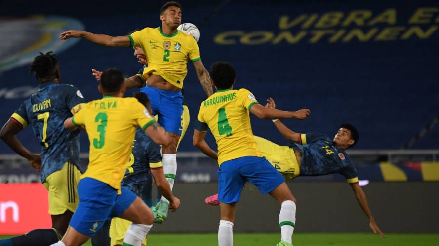 Selección Colombia vs Brasil. Créditos: Getty Images