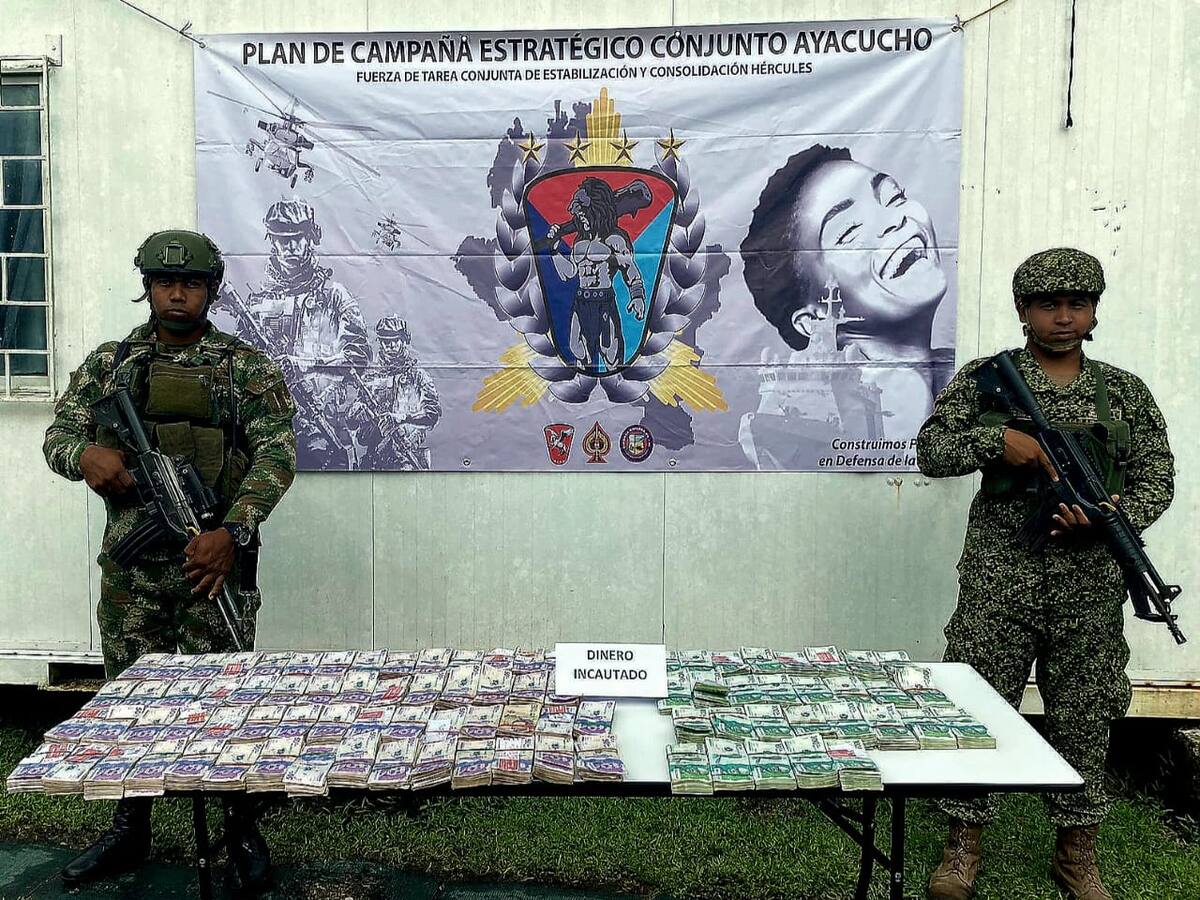 Incautados 574 millones de pesos del narcotráfico en Nariño