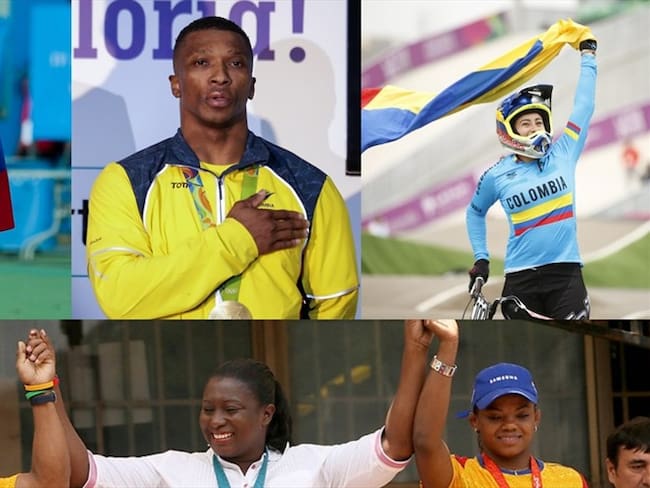 &quot;La patria así se forma&quot;: homenaje a las glorias olímpicas de Colombia