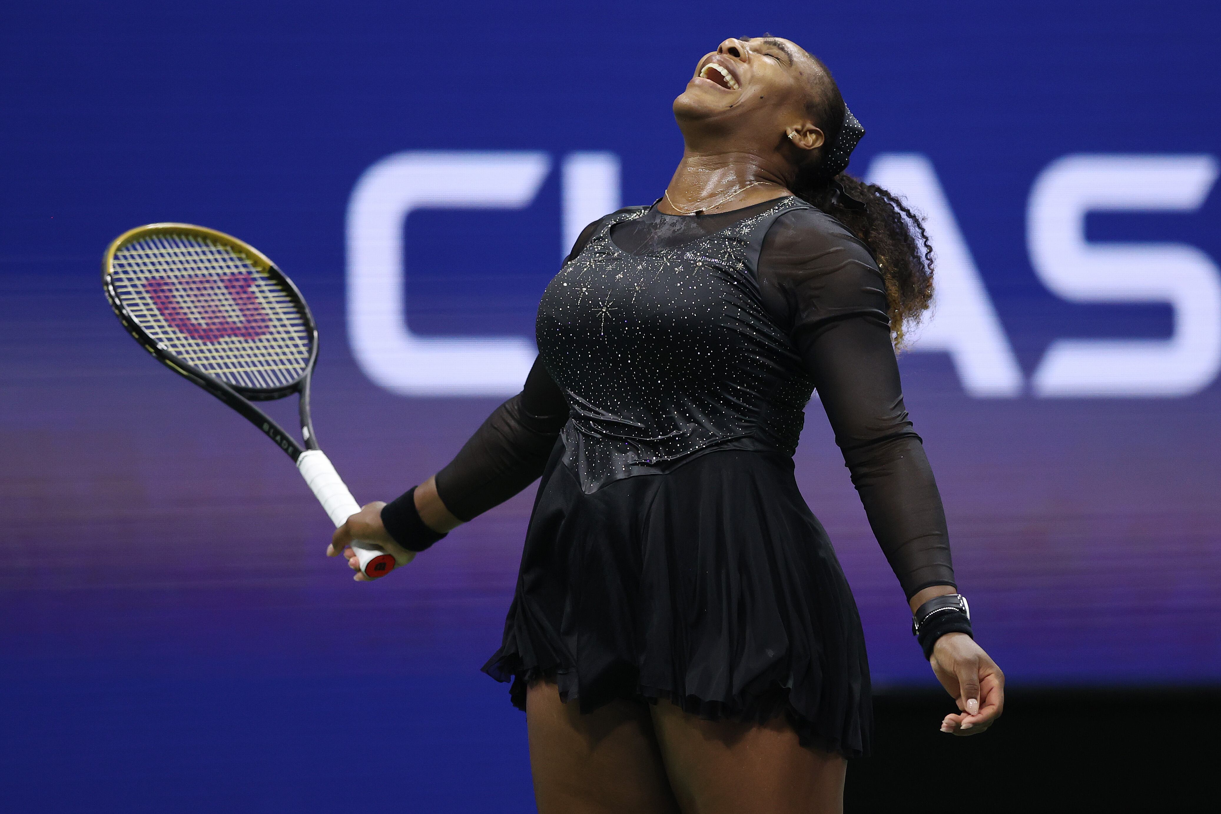 Serena Williams. (Photo by Elsa/Getty Images)